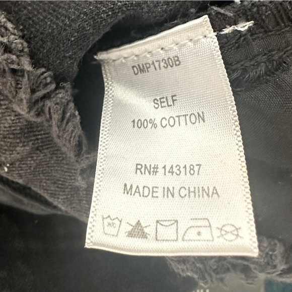 DANCE & MARVEL WASHED BLACK PAPERBAG JEANS - S - Picture 13 of 13